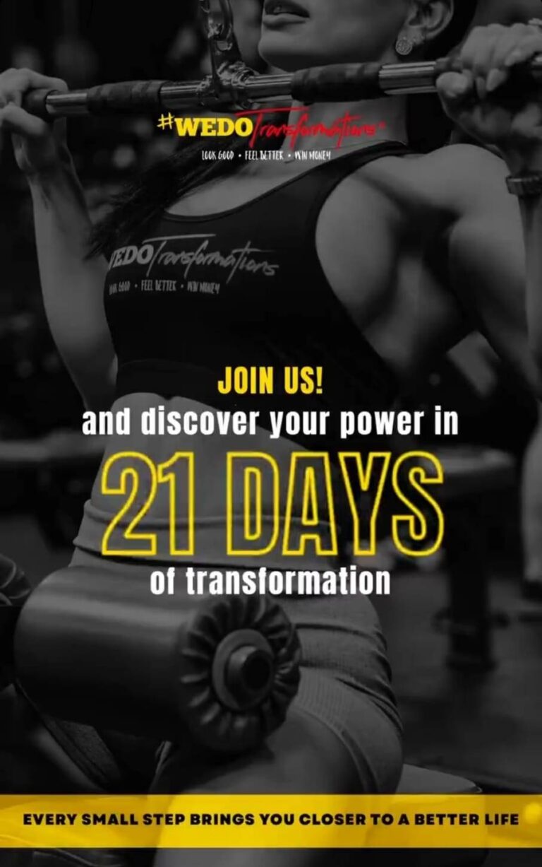 we do transformations 21 days fitness challenge new